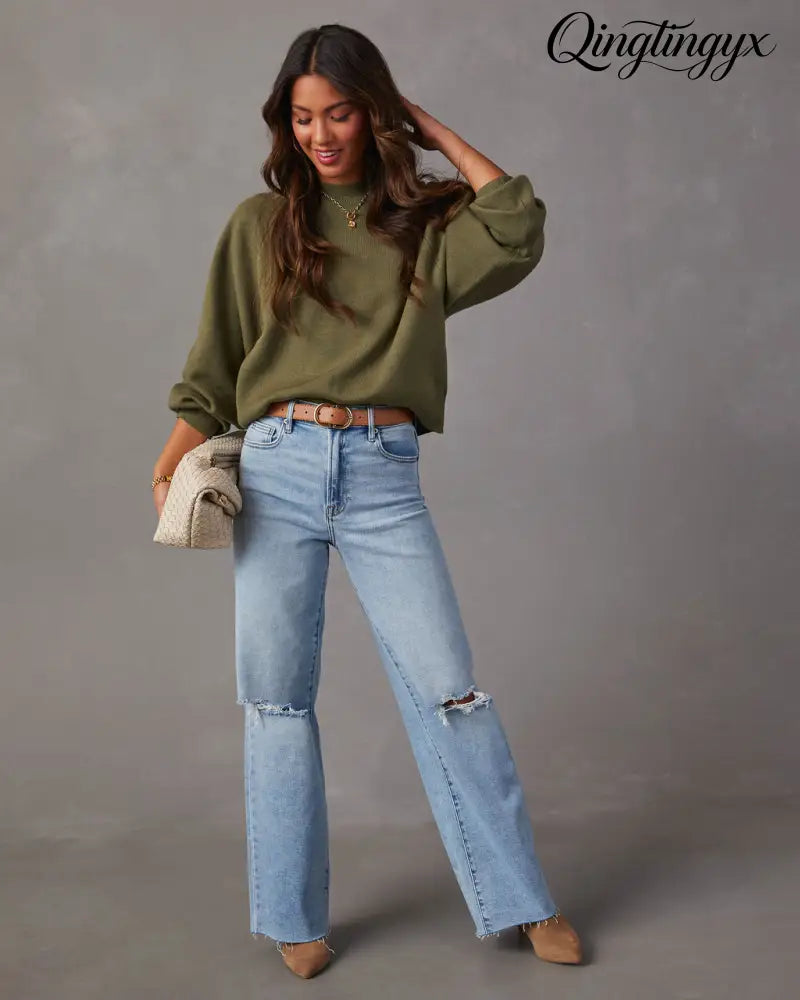 Campfire Knit Sweater - Long Sleeve Sweater