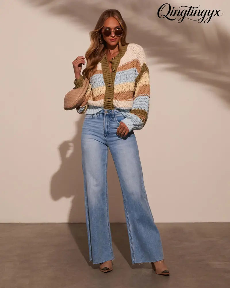 Heidi Knit Cardigan - Cardigan