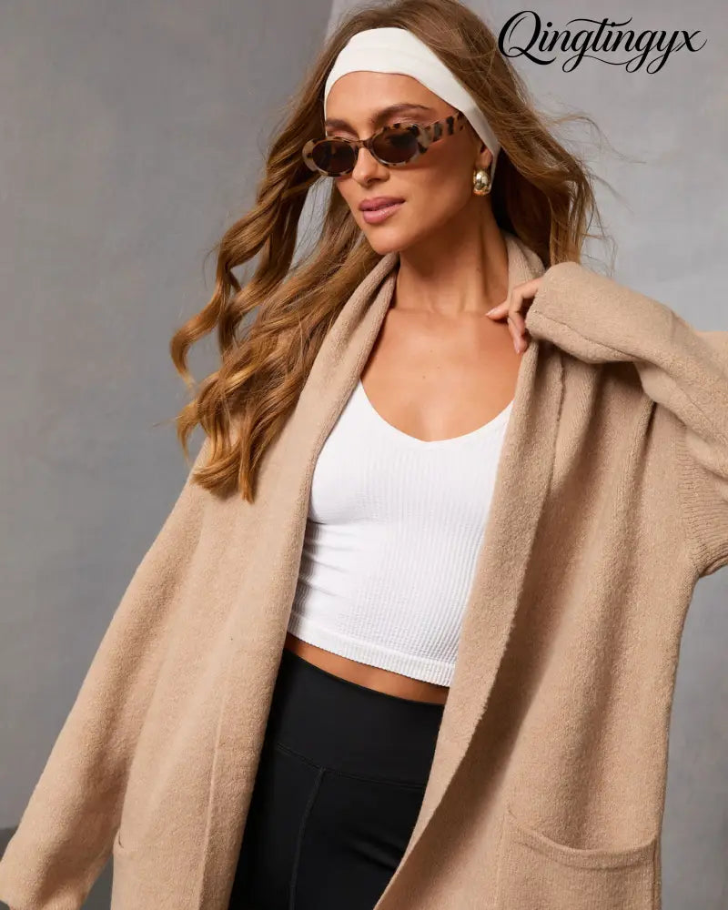 Homebound Knit Duster Cardigan - Cardigan