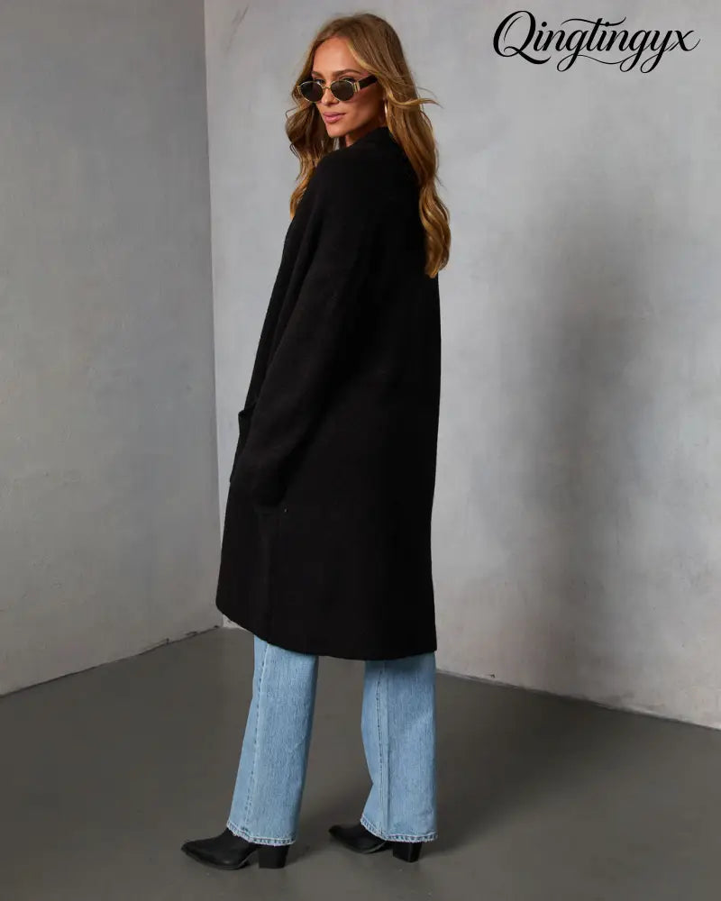 Homebound Knit Duster Cardigan - Cardigan