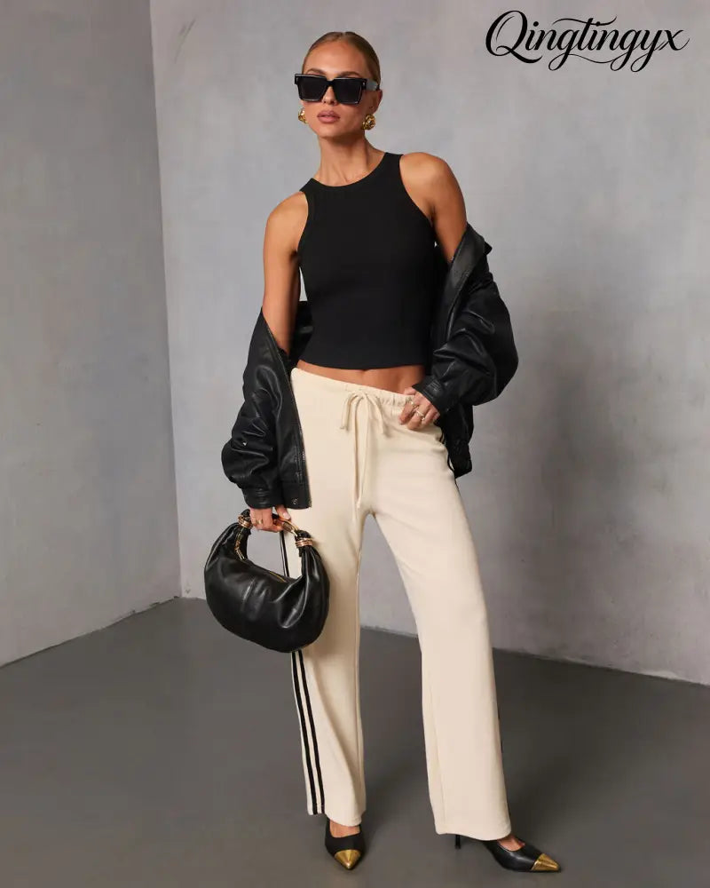 Veneta Ribbed Tank Top - Sleeveless Top