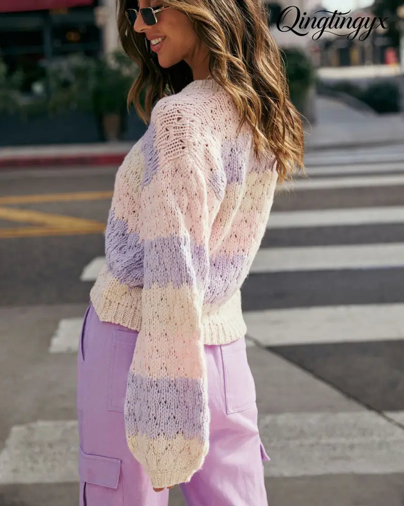 Warm Fuzzies Knit Cardigan - Cardigan